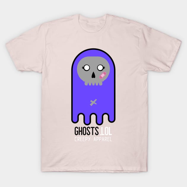 Lonely Ghost T-Shirt by InvisibleClothes